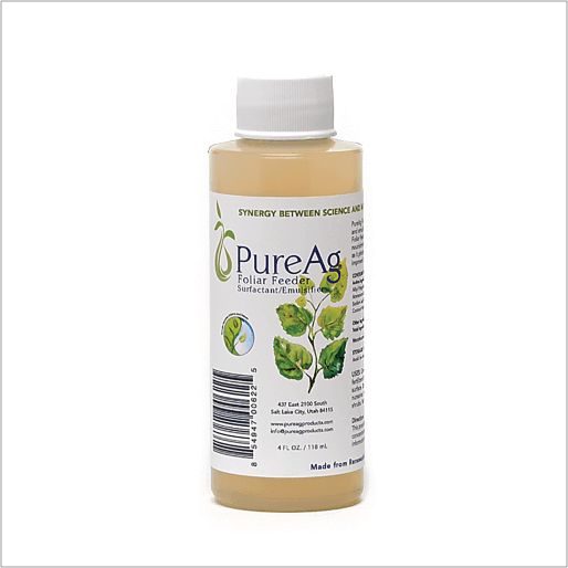 PureAg Foliar Feeder Surfactant and Emulsifier Solution 4 oz. Bottle