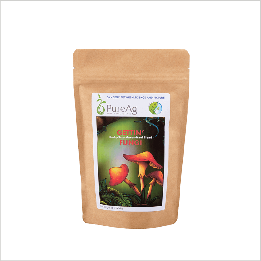 PureAg Gettin' Fungi Endo Ecto Mycorrhizal Fungi 1 lb. Pouch