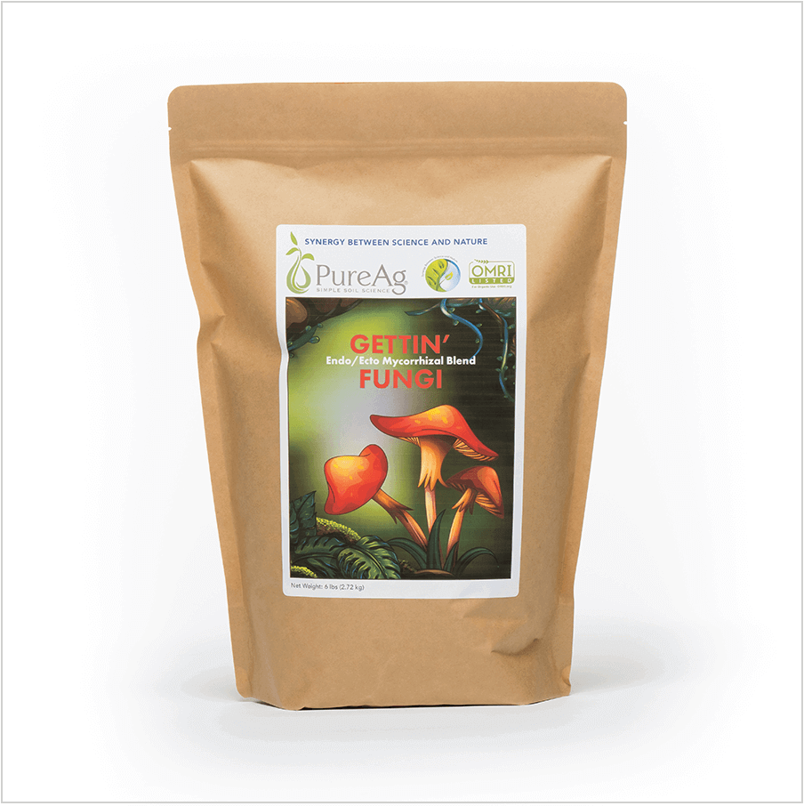 PureAg Gettin' Fungi Endo Ecto Mycorrhizal Fungi 6 lb. Pouch