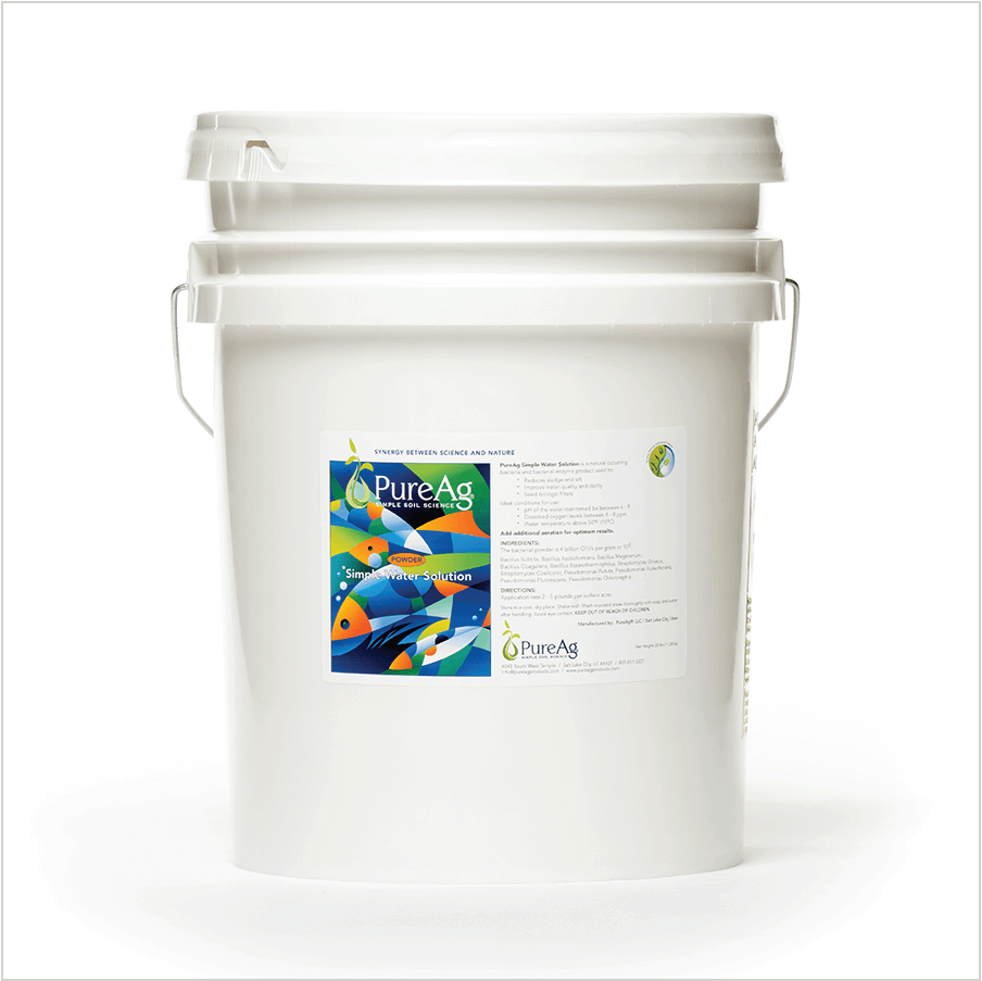PureAg Simple Water Solution Biologic Pond Inoculant 25 lb. Bucket