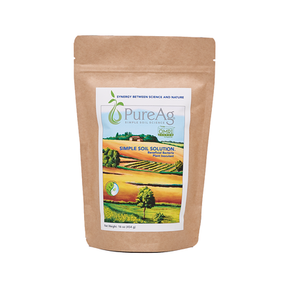 PureAg Simple Soil Solution 1 lb pouch – organic biologic plant inoculant