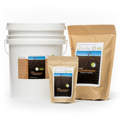 PureAg Simply Rootamendary Trichoderma fungi blend — biological soil inoculant with beneficial bacteria.
